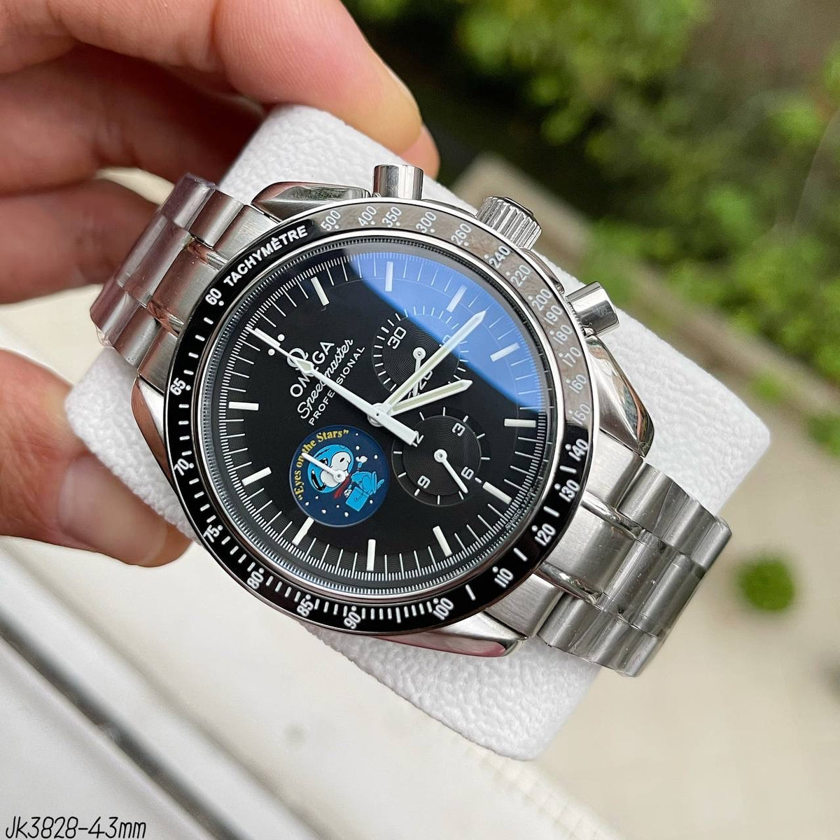 OMEGA SPEEDMASTER SNOOPY PRETO 44MM