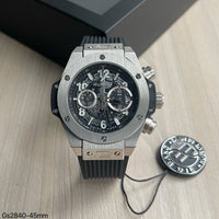 HUBLOT BIG BANG UNICO PRATA 44MM