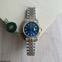 ROLEX DATEJUST MISTO DOURADO AZUL JUBILEU 41MM