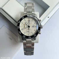 IWC AQUATIMER PRATA BRANCO 44MM