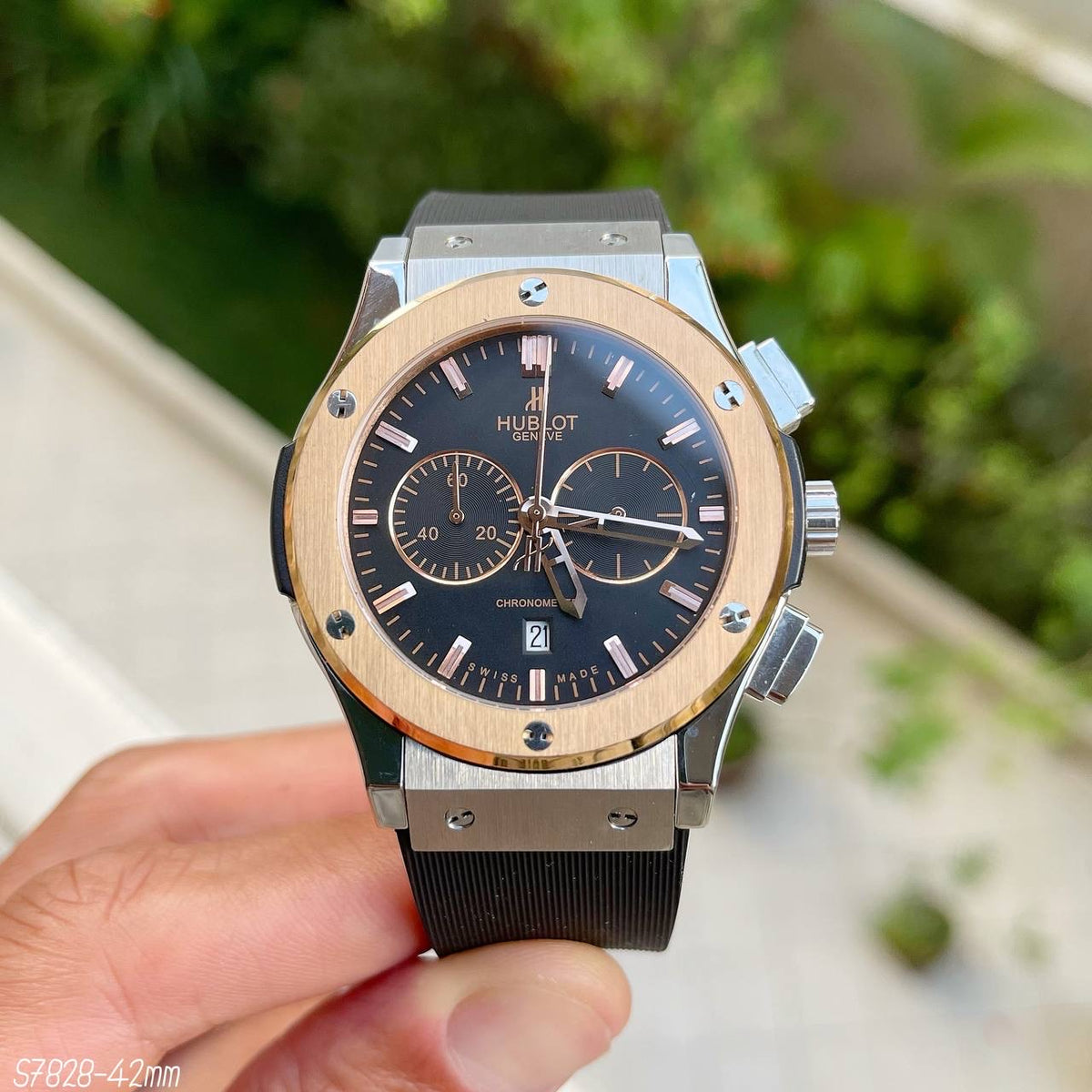 HUBLOT CLASSIC FUSION PRATA ROSE 42MM