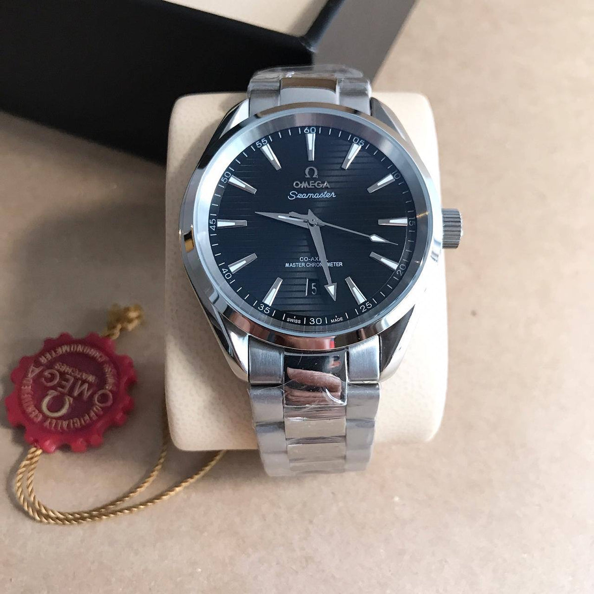 OMEGA SEAMASTER AQUATERRA PRETO 41MM