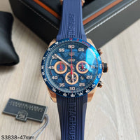 TAG HEUER SENNA ROSE AZUL 45MM