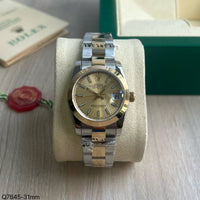 ROLEX DATEJUST MISTO  FEMININO 31MM