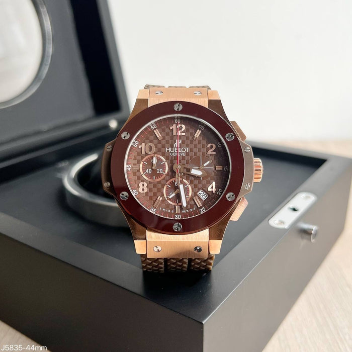 HUBLOT BIG BANG ROSE CHOCOLATE 44MM
