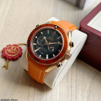 OMEGA SEAMASTER ROSE BORRACHA 45MM