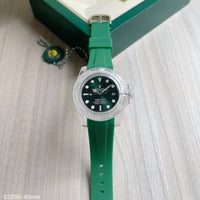 ROLEX SUBMARINER ACRILICO VERDE BORRACHA 40MM