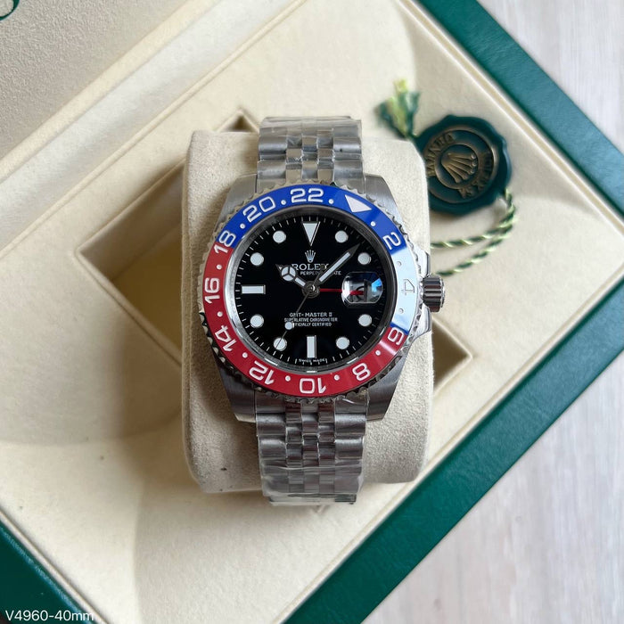 ROLEX GMT MASTER II PEPSI JUBILEU 40MM
