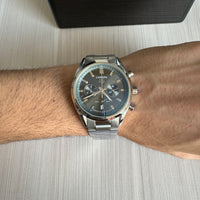 TAG HEUER CARRERA PRATA CINZA 41MM