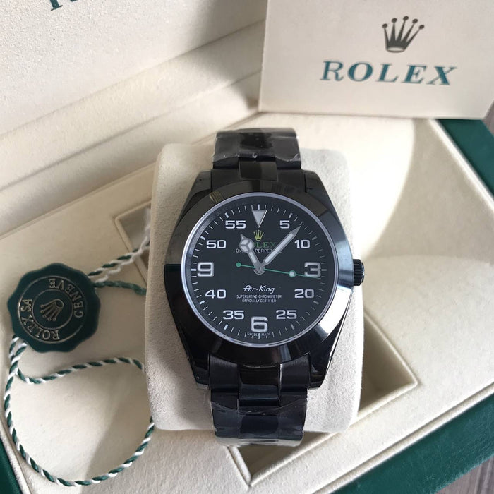 ROLEX AIR KING PRETO 40MM