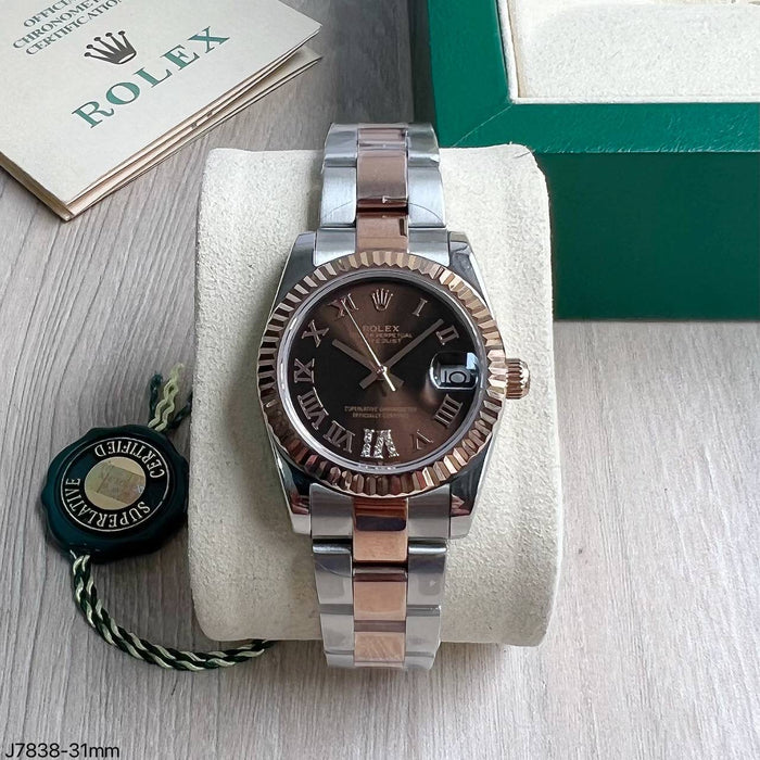 ROLEX DATEJUST MISTO FEMININO 31MM
