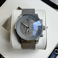 MONT BLANC PRATA CINZA 43MM