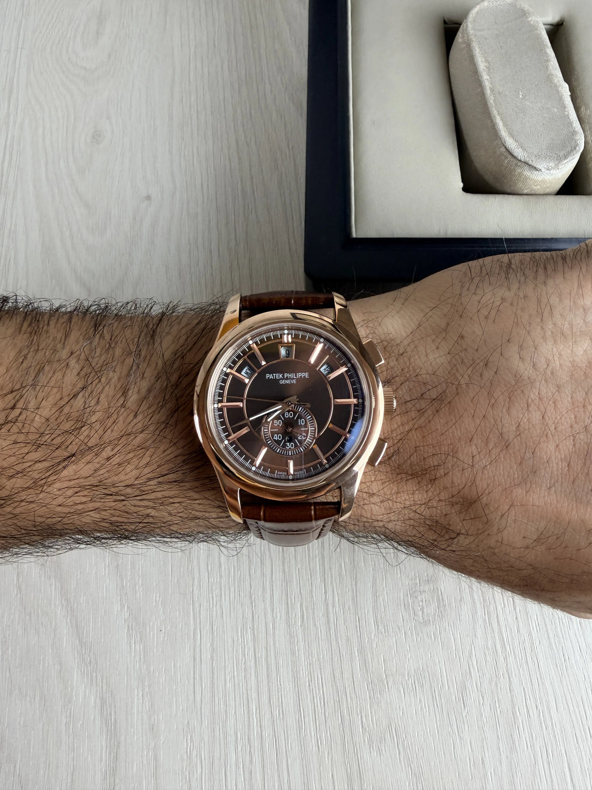 PATEK PHILIPPE ANNUAL CALENDAR ROSE AUTOMATICO 40MM