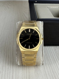 PATEK PHILIPPE MOEDA DOURADO PRETO 42MM