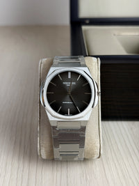 PATEK PHILIPPE MOEDA PRATA CINZA 42MM