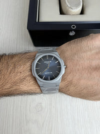PATEK PHILIPPE MOEDA CINZA AZUL 42MM