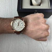 BREITLING TRANSOCEAN ROSE COURO 44MM