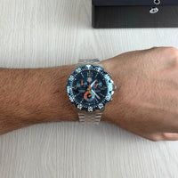 TAG HEUER F1 FORMULA 1 PRATA AZUL 44MM