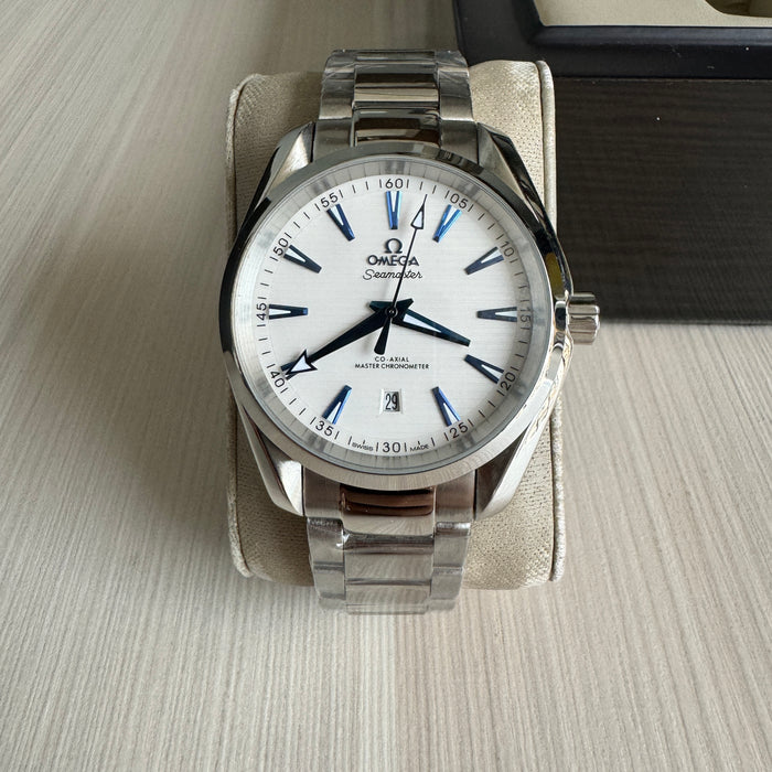 OMEGA SEAMASTER AQUATERRA BRANCO 41MM