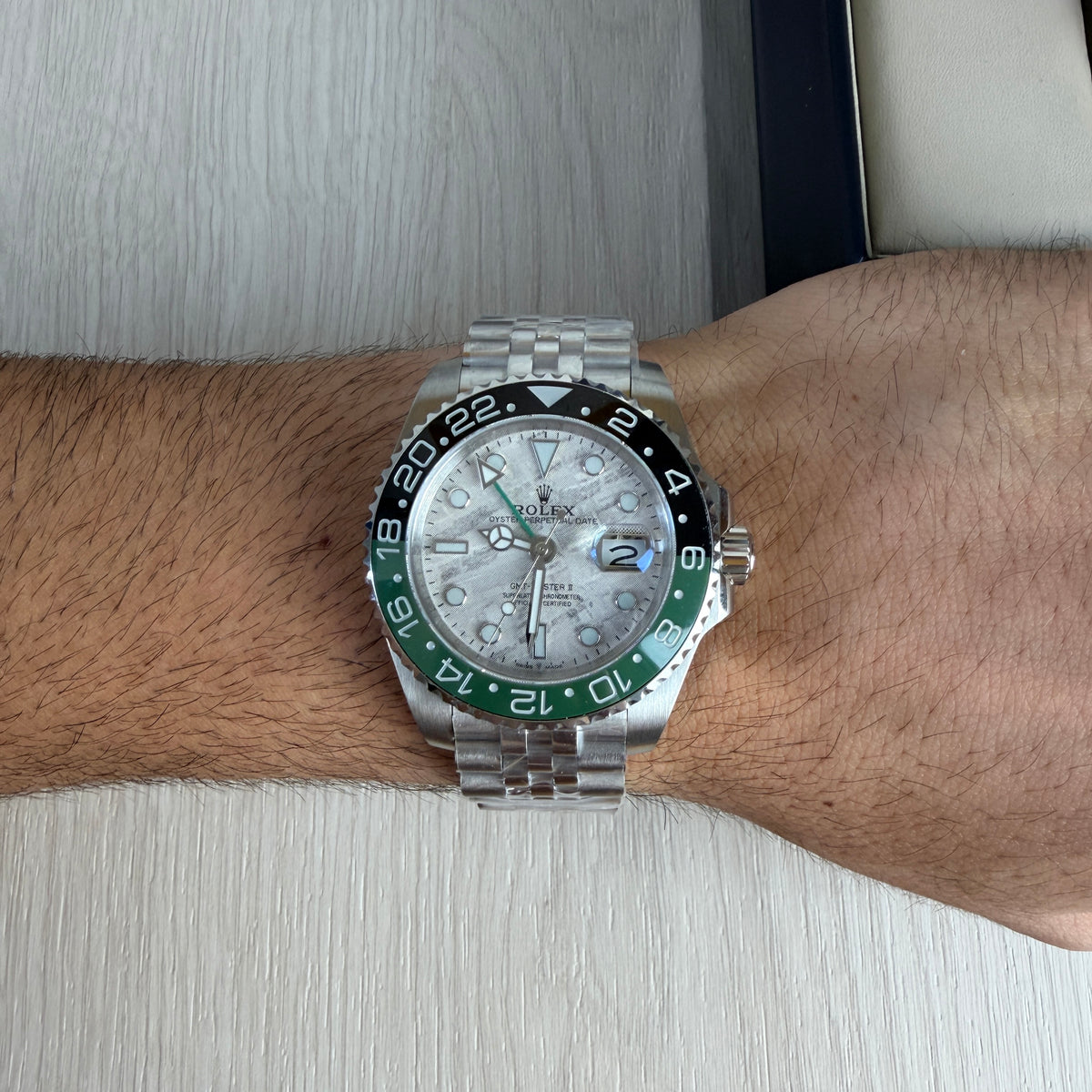ROLEX GMT MASTER II SPRITE JUBILEU  40MM