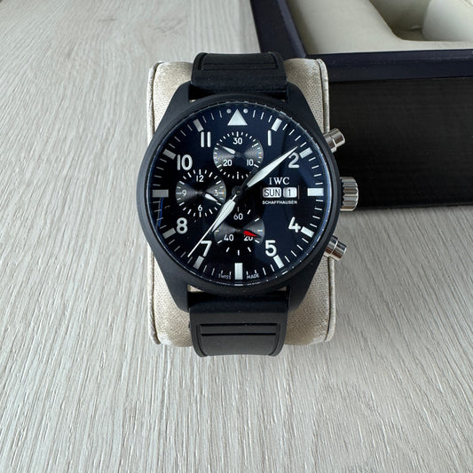 IWC TOP GUN PRETO AUTOMÁTICO 44MM