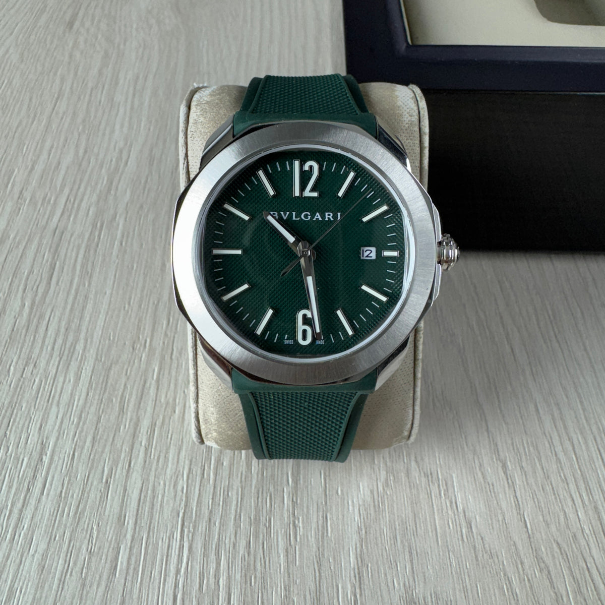 BVLGARI OCTO PRATA VERDE 44MM