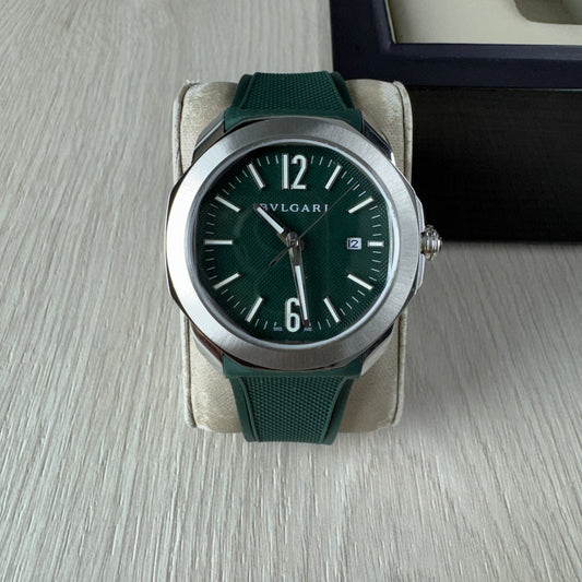 BVLGARI OCTO PRATA VERDE 44MM
