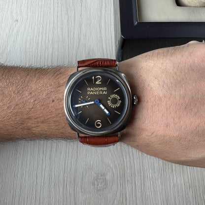 PANERAI RADIOMIR  PRATA COURO 44MM