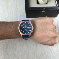 IWC PILOT TOP GUN ROSE AZUL 44M