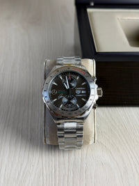 TAG HEUER CARRERA AMG PRATA CINZA 43MM