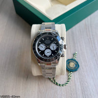 ROLEX DAYTONA PRATA PRETO 2024 40MM