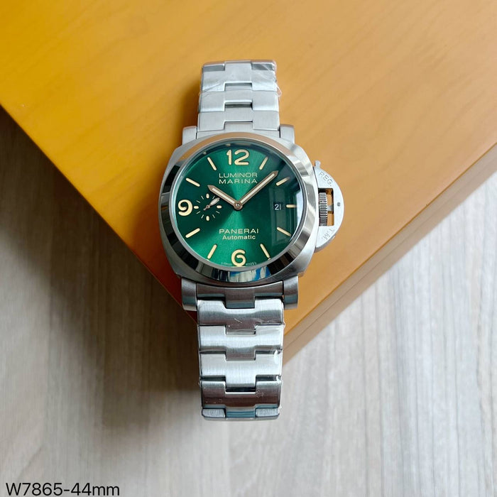 PANERAI LUMINOR GMT PRATA VERDE 44MM