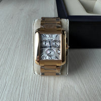 CARTIER TANK ROSE 34MM X 44MM