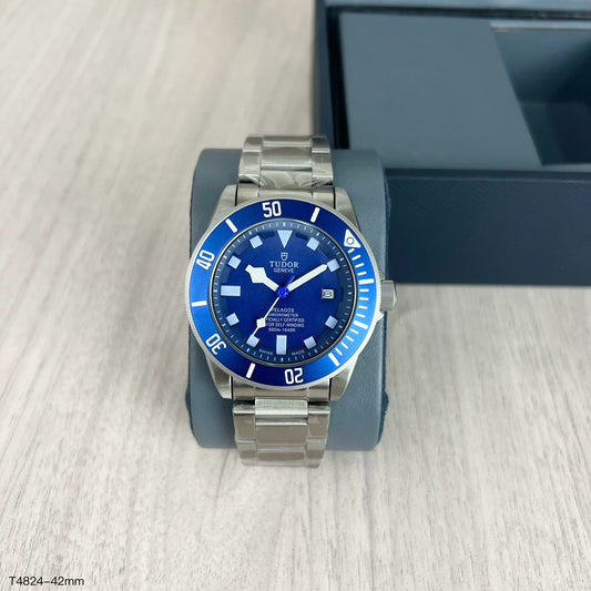 TUDOR PELAGOS PRATA AZUL 42MM