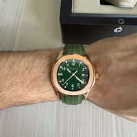 PATEK PHILIPPE AQUANAUT ROSE VERDE 40MM