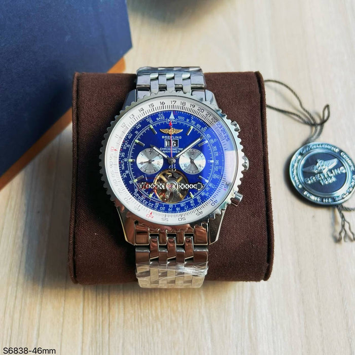 BREITLING NAVITIMER AZUL AUTOMÁTICO 46MM