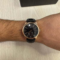 ROLEX CELLINI ROSE COURO 40MM