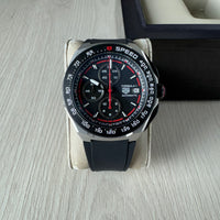 TAG HEUER F1 FORMULA 1 ORACLE RED BULL CINZA VERMELHO 43MM