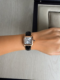 CARTIER SANTOS DUMONT ROSE SMALL 28MM X 38MM FEMININO