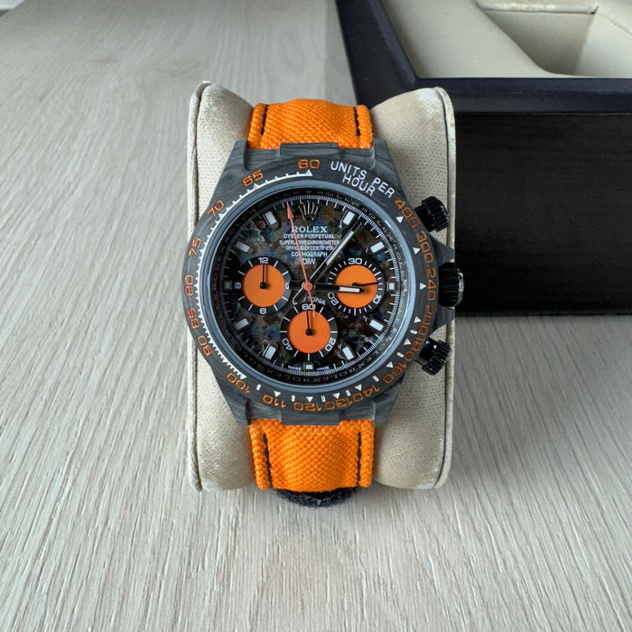 ROLEX DAYTONA DIW CARBONO LARANJA 40MM