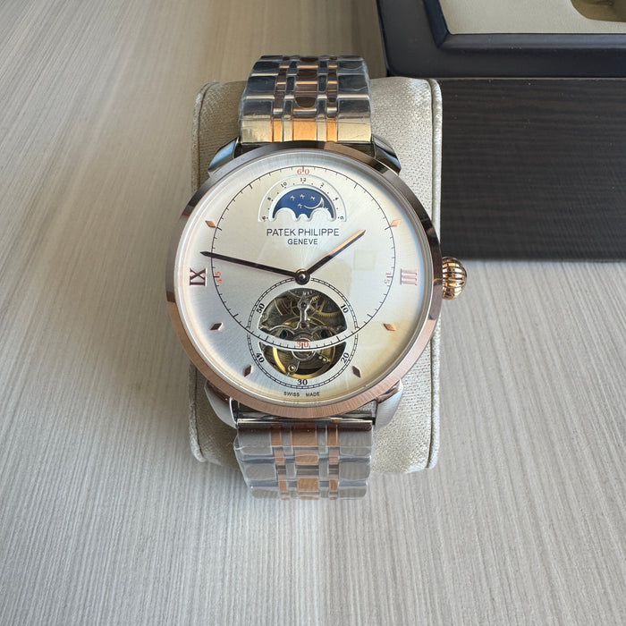 PATEK PHILIPPE PRATA ROSE AUTOMATICO 43MM
