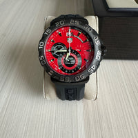 TAG HEUER F1 FORMULA 1 PRETO VERMELHO 44MM