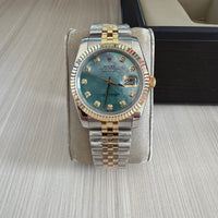 ROLEX DATEJUST MISTO DOURADO JUBILEU FEMININO 36MM
