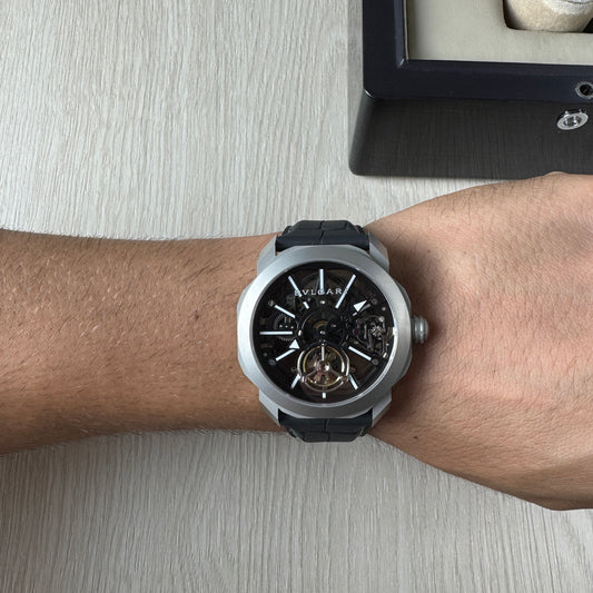 BVLGARI OCTO ROMA PRATA 44MM