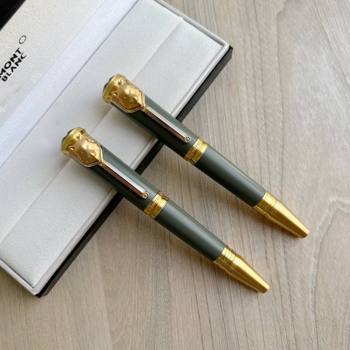 CANETA MONT VERDE DOURADO