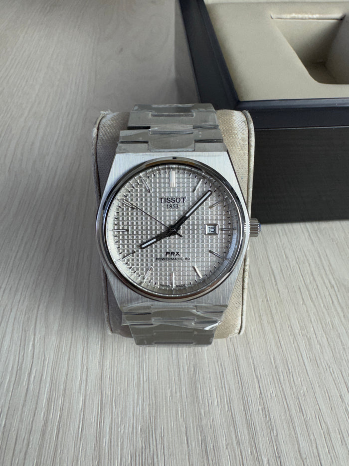 TISSOT PRX PRATA BRANCO 40MM