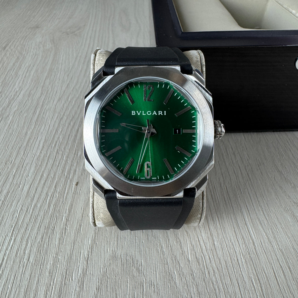 BVLGARI OCTO PRATA VERDE 44MM