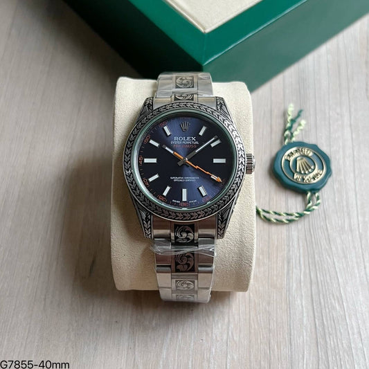 ROLEX MILGAUSS ESPECIAL ENTALHADO AZUL 40MM