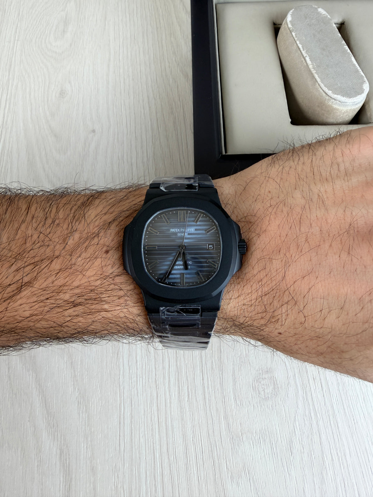 PATEK PHILIPPE NAUTILUS PRETO AZUL 40MM