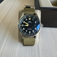 IWC SPITFIRE PRATA NYLON AUTOMÁTICO 39MM